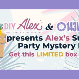 LIMITED QUANTITY Summer Party Mystery Box Available NOW | How to put HTV on Flip Flops