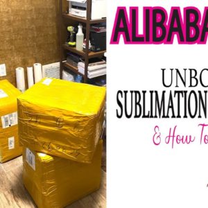 Unboxing Bulk Sublimation Tumbler Order & How To Order From Alibaba.com