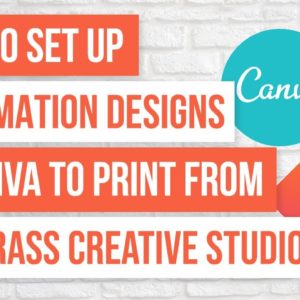 🤩How to Set Up Sublimation Designs in Canva to Print from Sawgrass Creative Studio