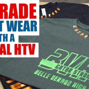 Upgrade Spirit Wear with "Electric" Heat Transfer Vinyl