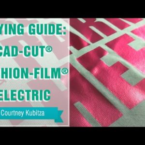 Buying Guide: Cad-Cut® Fashion-FILM® Electric Metallic Heat Transfer Vinyl