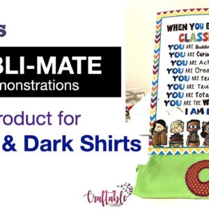 Crafts & Convos LIVE: Sublimation on 100% Cotton & Dark Colors Using Subli-Mate Sheets |