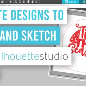 🔥 How to Create a Design or Font to Sketch or Engrave In Silhouette Studio