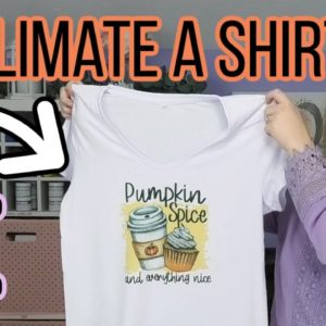 How to Sublimate a Shirt Step By Step | Sublimation for Beginners Tutorial