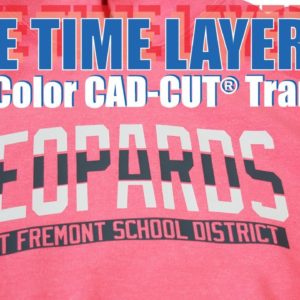 What's the Easiest Way to Heat Apply Multi-Color CAD-CUT® Transfers?