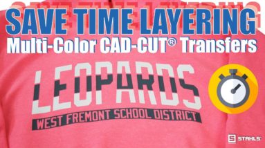 What's the Easiest Way to Heat Apply Multi-Color CAD-CUT® Transfers?