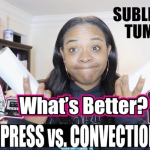 Craft-Tea Talk Tuesdays | Sublimation Tumblers | Convection Oven vs. Heat Press Nation Mug Press