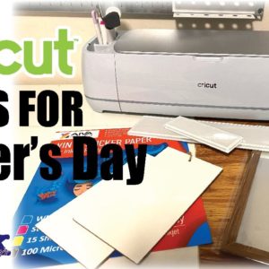 CRICUT GIFTS FOR FATHER'S DAY | PRINT THEN CUT | DAD TILES AND PLAQUES