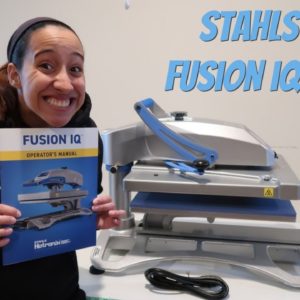 Unboxing My NEW Stahls Fusion IQ Heat Press! Testing it For The 1st Time! Etsy Seller