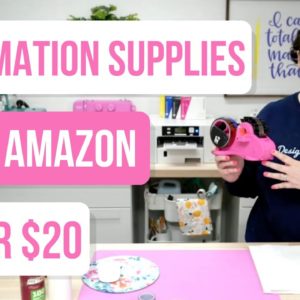 🔥 Sublimation Supplies on Amazon under $20