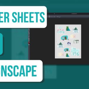 🤩 How to Make Sticker Sheets in DesignScape