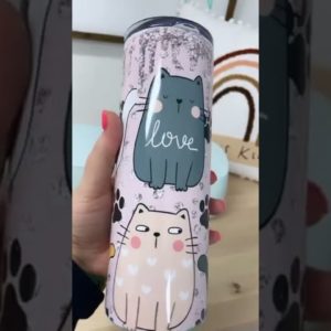 🥤 Sublimation With a Tumbler Press Full Wrap