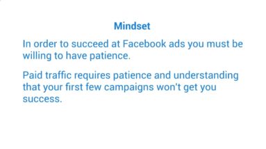 Facebook Ads BAsic Course Intro