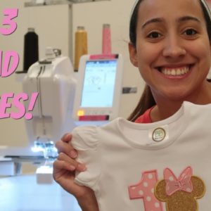 Making a Applique Shirt on My Baby lock Alliance & Making a Vinyl Shirt Using New Heat Press