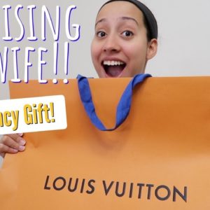 Surprising My Pregnant Wife With Dream Louis Vuitton Purse!