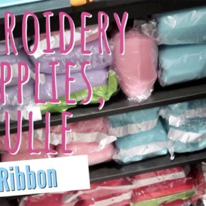 Opening Embroidery Supplies, New Ribbon and Pranking my Husband! Etsy Embroidery Business