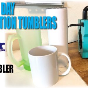 Craft-Tea Talk | Father's Day Sublimation Tumblers & Mugs| RealKant Mini Press