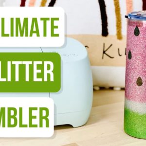 ✨ How to Sublimate a Glitter Tumbler