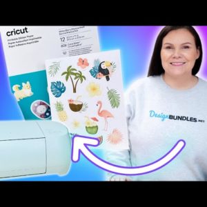 🤩 How to Make Stickers with Cricut