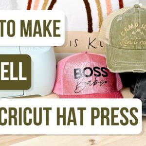 🧢 Hats You Can Sell Using the Cricut Hat Press