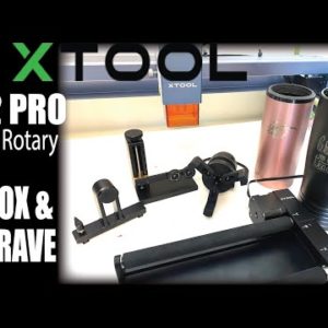 XTOOL D1 RA2 PRO 4-in-1 ROTARY LASER UNBOXING | WILL IT ENGRAVE FIVE BELOW TUMBLERS | GIVEAWAY