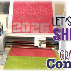 Crafts & Convos | Let's Make a Bling Senior Shirt & Eco-Solvent Teacher Shirt for School