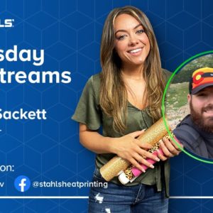 Social Media Day - Live with Stahls' Ambassador Ty Kain