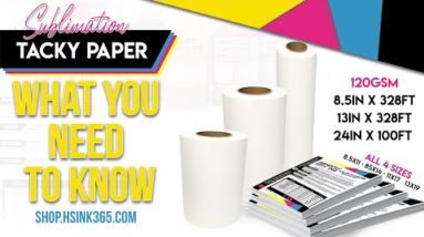 What is Tacky Sublimation Paper