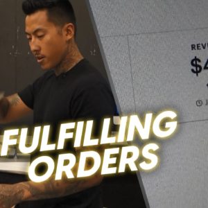 Fulfilling Etsy Orders - How I Press and Package T-Shirt Orders + How I've Scaled to 6 Figures/yr