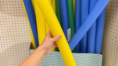 Brilliant Dollar Store pool noodle hacks!