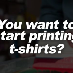 Before You Start Printing T-Shirts, Ask Yourself This - For Complete Beginners