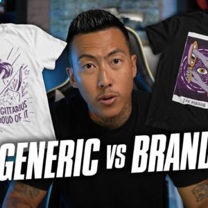 Create and Sell Generic T-Shirt Designs or Start and Sell Your Own Brand?