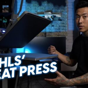 The Right Heat Press for Your T-Shirt Business | Stahls' Hotronix Auto Clam Heat Press 16 x 20