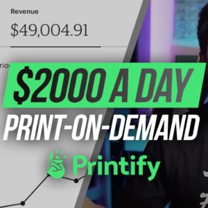 Trying To Do Print-On-Demand Full-Time | Doing It Yourself VS Print On Demand