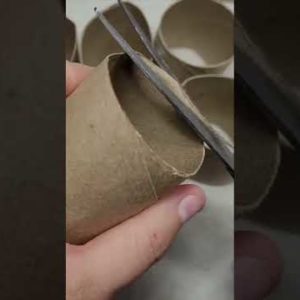 Genius toilet paper roll upcycles😱 #shorts