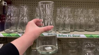 Grab a Dollar Store vase ... this is gorgeous!