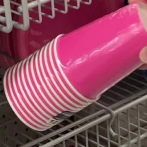 Grab a pack of plastic cups for this gorgeous idea!