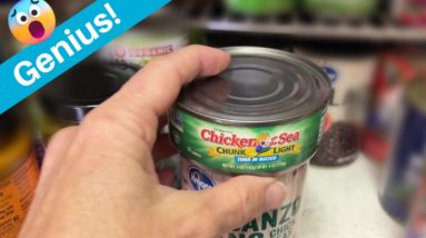 Her brilliant backyard idea using a tuna can