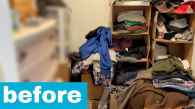 How she turned her messy closet into an amazing "mom sanctuary"