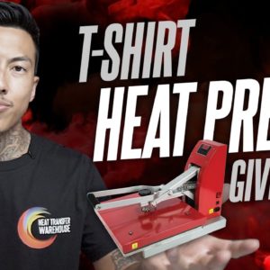 How To Get a Free Heat Press - 10K Subscriber Giveaway