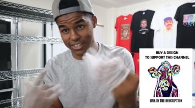 How To Start A T-Shirt Business At Home With $500 (How to make T-shirts)