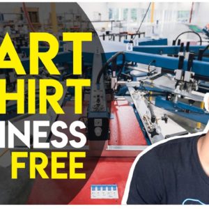 How To Start A Tshirt Business With No Money IN 6 MINUTES