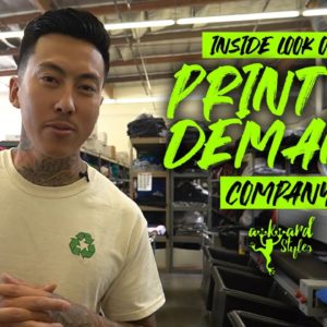 Inside Look of a Print on Demand Company - Awkward Styles