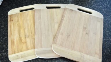 The brilliant way she uses 3 cutting boards to hide kitchen eyesores | Hometalk