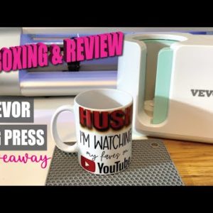 VEVOR SENT ME 2 MUG PRESSES! UNBOXING PRO EASY SUBLIMATION MUG HEAT PRESS | REVIEW | AMAZON