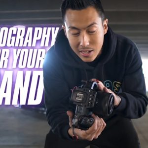 Product Photography for Your Clothing Brand with a DLSR for Beginners