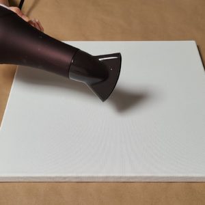 This hair dryer trick will make people think you spent hundreds on wall art! | Hometalk