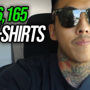 Selling Shirts Online Q4 2020 - Selling T-Shirts vLog