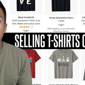 Selling T-Shirts Online | Shopify, WooCommerce vs Amazon, Etsy