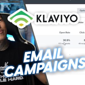 Setting Up A E-Mail Campaign for Your Clothing Brand Using Klaviyo